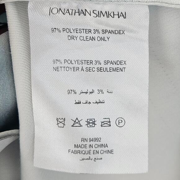 Simkhai Nelli Slip dress Blue Agate Tie Dye Print Midi 4 - Picture 8 of 12